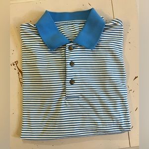 Pebble Beach Striped Polo